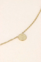 Collier rond motif soleil