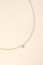 Collier rond motif soleil