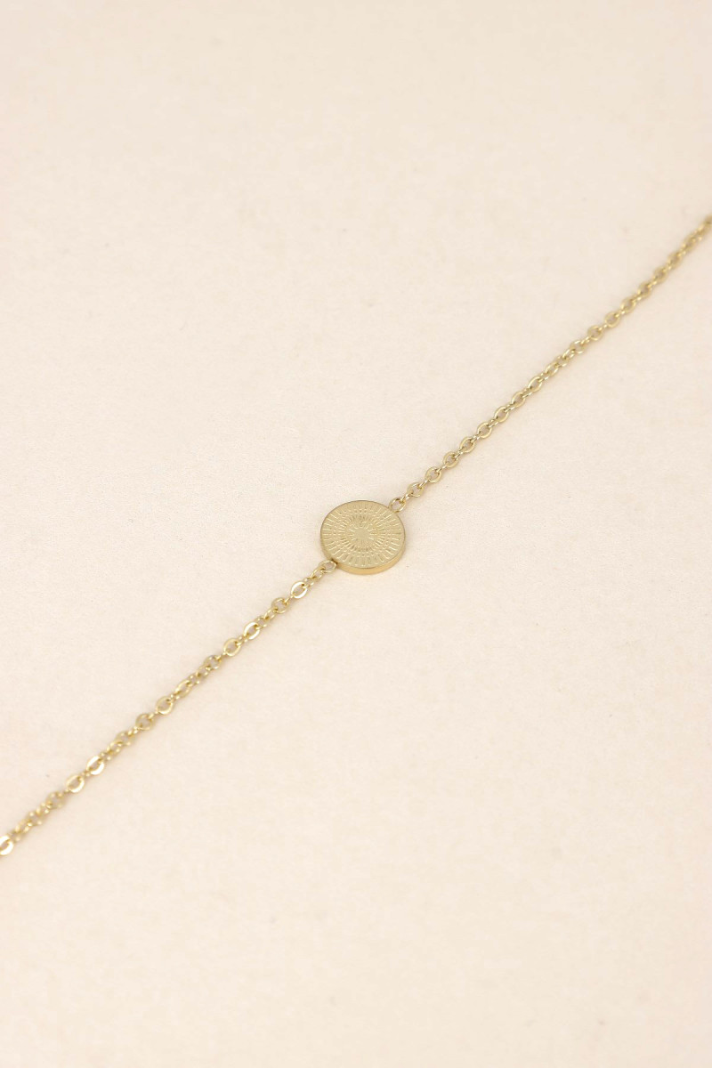 Bracelet rond motif soleil