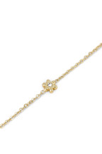 Bracelet fleur strass