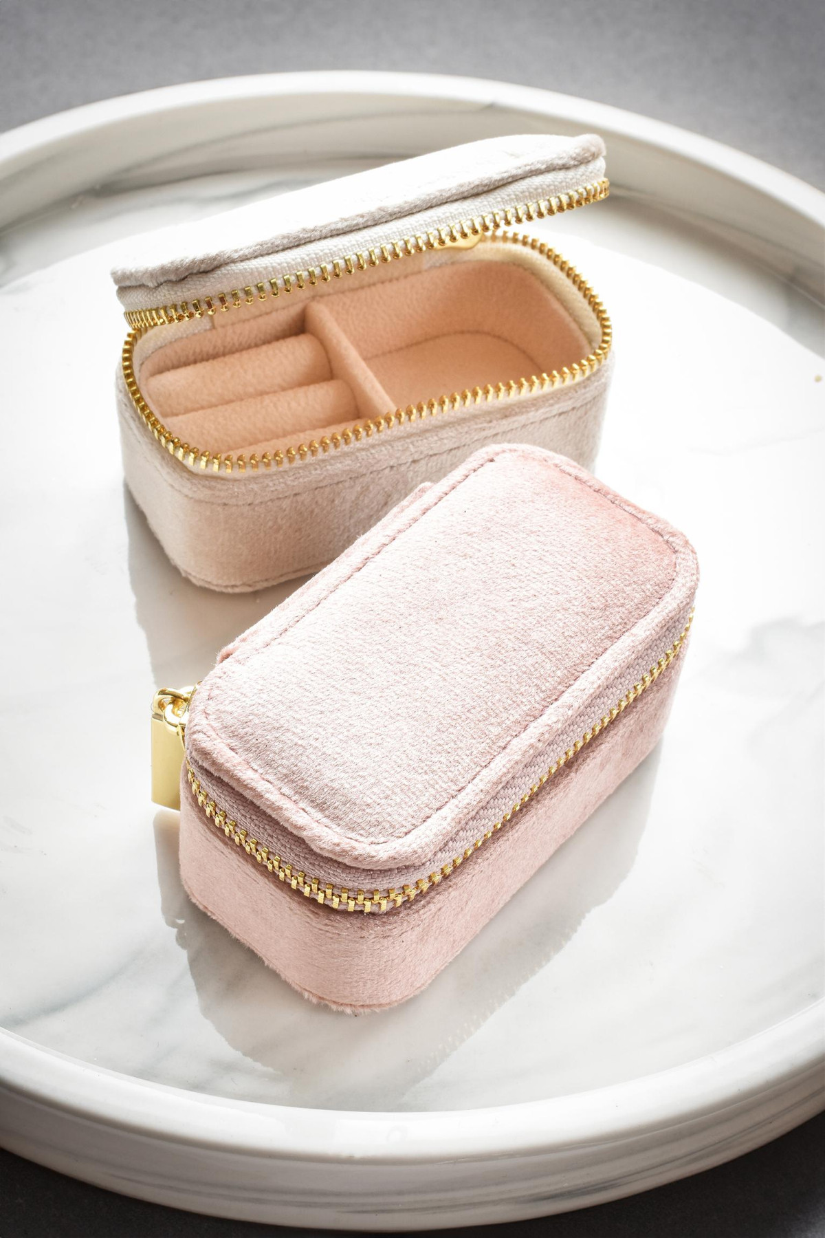 Boîte à bijoux de voyage