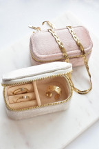 Boîte à bijoux de voyage