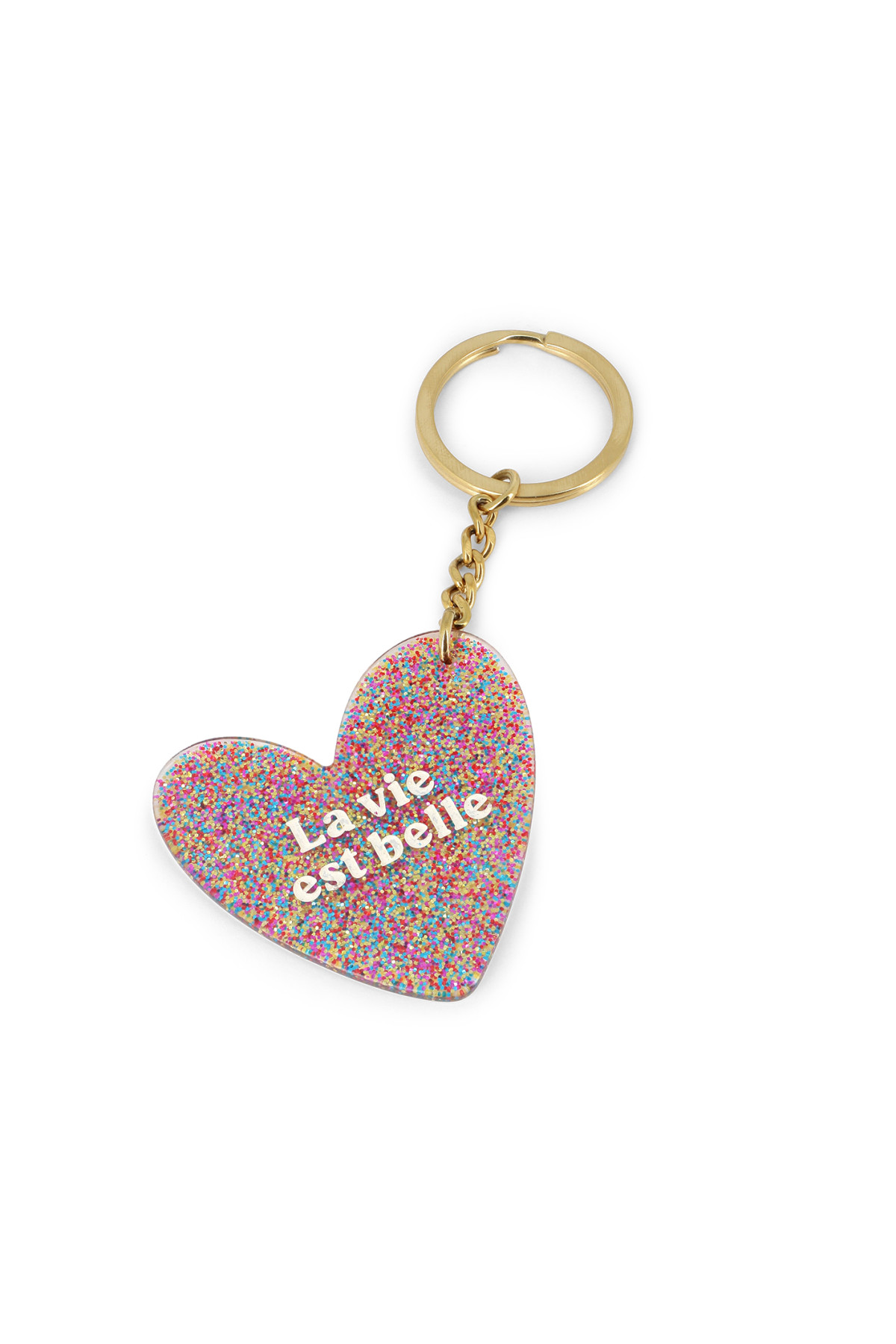 Porte clés La vie est belle