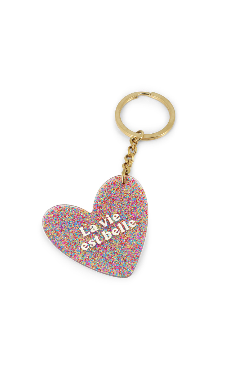 Porte clés La vie est belle