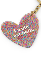 Porte clés La vie est belle