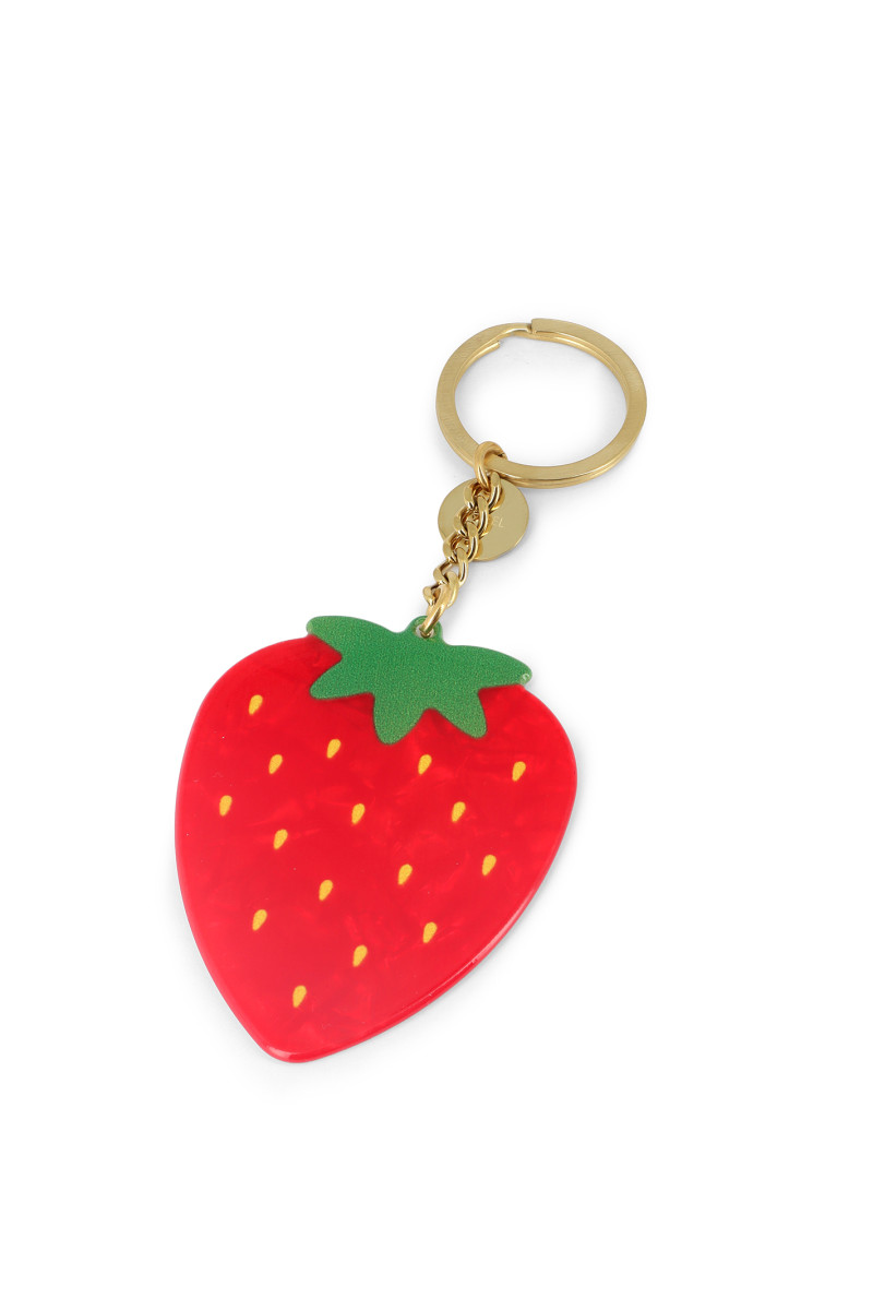 Porte clés Fraise